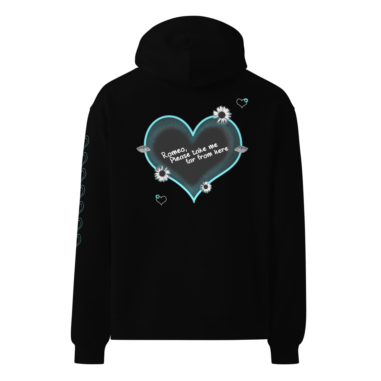 What If We Just Leave Oversized Hoodie